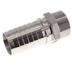50x68 mm & R2'' Stainless Steel 1.4301 Hose Pillar with Male Threads DIN EN 14423