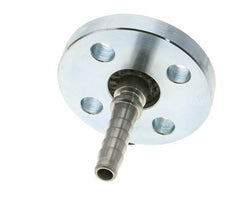 13x25 mm Pilar de manguera de acero galvanizado con brida giratoria PN 10/16/25/40 DIN EN 14423 / DIN 2826