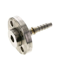 13x25 mm Pilar de manguera de acero inoxidable 1.4401 con brida giratoria PN 10/16/25/40 DIN EN 14423 / DIN 2826