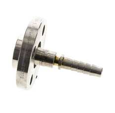 13x25 mm Pilar de manguera de acero inoxidable 1.4401 con brida giratoria PN 10/16/25/40 DIN EN 14423 / DIN 2826