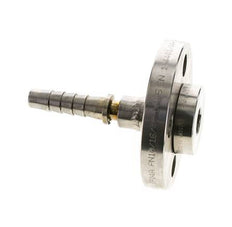 13x25 mm Pilar de manguera de acero inoxidable 1.4401 con brida giratoria PN 10/16/25/40 DIN EN 14423 / DIN 2826