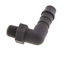 9 mm (3/8'') & R1/8'' PA 6 Elbow Hose Barb with Male Threads [5 Pieces]