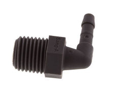 4 mm & R1/4'' PA 6 Elbow Hose Barb with Male Threads [10 Pieces]