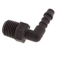 Codo de manguera de 6 mm (1/4'') y R1/4'' PA 6 con rosca macho [10 piezas]