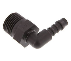 8 mm (5/16'') & R1/2'' PA 6 Elbow Hose Barb with Male Threads [5 Pieces]
