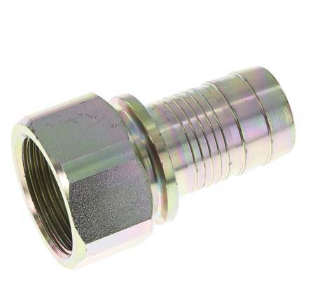 Cuello de seguridad de manguera hembra de 32 mm (1-1/4'') y G1-1/4'' chapado en zinc