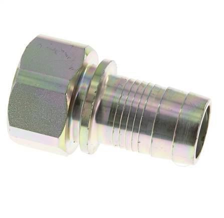 Cuello de seguridad de manguera hembra de 32 mm (1-1/4'') y G1-1/4'' chapado en zinc