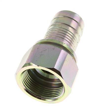 Cuello de seguridad de manguera hembra de 32 mm (1-1/4'') y G1-1/4'' chapado en zinc