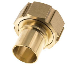 38 mm (1-1/2'') y G2'' Tuerca de racor de latón para manguera Junta plana Poliuretano Collares de seguridad EN 14420-5 (DIN 2817)