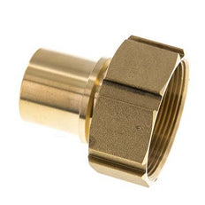 38 mm (1-1/2'') y G2'' Tuerca de racor de latón para manguera Junta plana Poliuretano Collares de seguridad EN 14420-5 (DIN 2817)