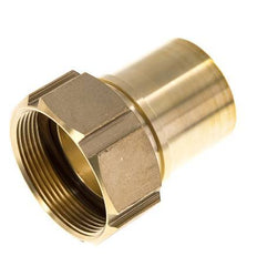 50 mm (2'') y G2'' Tuerca de racor de latón para manguera Junta plana Poliuretano Collares de seguridad EN 14420-5 (DIN 2817)