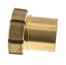 75 mm (3'') & G3'' Brass Hose Barb Union Nut Flat Sealing Polyurethane Safety collars EN 14420-5 (DIN 2817)