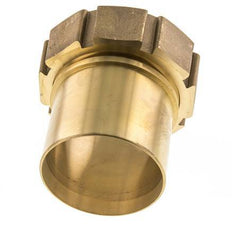 75 mm (3'') & G3'' Brass Hose Barb Union Nut Flat Sealing Polyurethane Safety collars EN 14420-5 (DIN 2817)