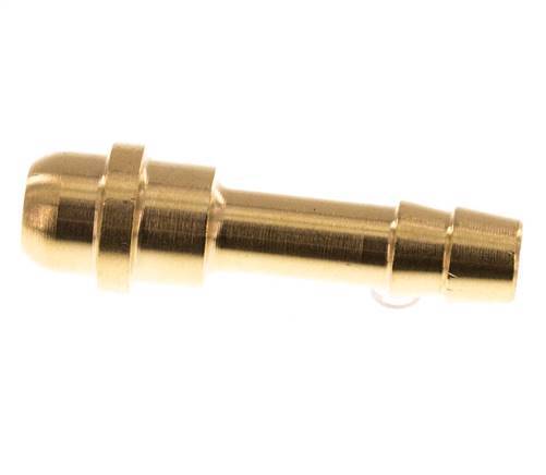 6 mm (1/4'') Brass Hose Barb without Union Nut (G1/4'') [10 Pieces]