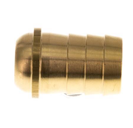 19 mm (3/4'') Brass Hose Barb without Union Nut (G3/4'') 13.5mm [2 Pieces]