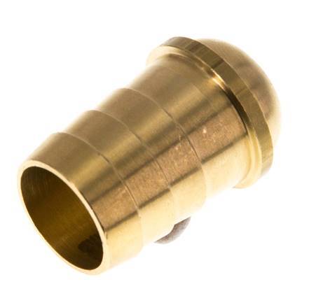 19 mm (3/4'') Brass Hose Barb without Union Nut (G3/4'') 13.5mm [2 Pieces]