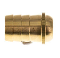 19 mm (3/4'') Brass Hose Barb without Union Nut (G3/4'') 13.5mm [2 Pieces]