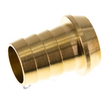19 mm (3/4'') Brass Hose Barb without Union Nut (G1'') 17mm [2 Pieces]