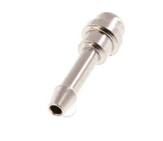Boquilla de latón niquelado de 4 mm sin tuerca de unión (G1/8'') 11mm [5 Piezas]
