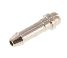 Boquilla de latón niquelado de 6 mm (1/4'') sin tuerca de unión (G1/8'') 11mm [5 Piezas]