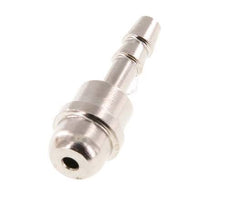 Boquilla de latón niquelado de 4 mm sin tuerca de unión (G1/4'') 15,5mm [5 Piezas]