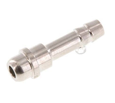 Boquilla de latón niquelado de 6 mm (1/4'') sin tuerca de unión (G1/4'') 15,5mm [5 Piezas]