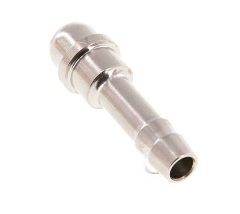 Boquilla de latón niquelado de 6 mm (1/4'') sin tuerca de unión (G1/4'') 15,5mm [5 Piezas]