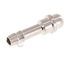 Boquilla de latón niquelado de 6 mm (1/4'') sin tuerca de unión (G1/4'') 15,5mm [5 Piezas]