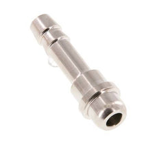 Boquilla de latón niquelado de 6 mm (1/4'') sin tuerca de unión (G1/4'') 15,5mm [5 Piezas]