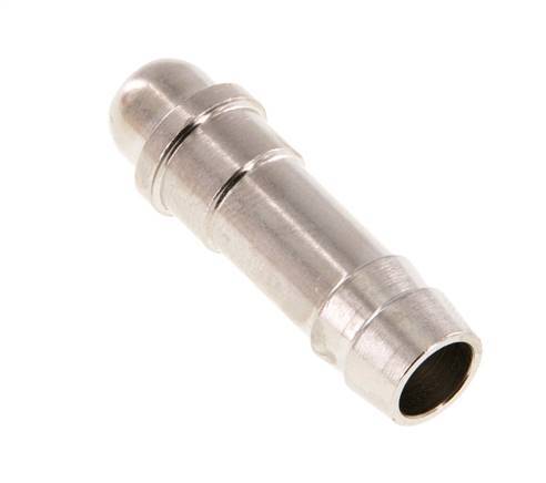 Boquilla de latón niquelado de 9 mm (3/8'') sin tuerca de unión (G1/4'') 15,5mm [5 Piezas]
