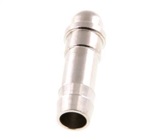 Boquilla de latón niquelado de 9 mm (3/8'') sin tuerca de unión (G1/4'') 15,5mm [5 Piezas]