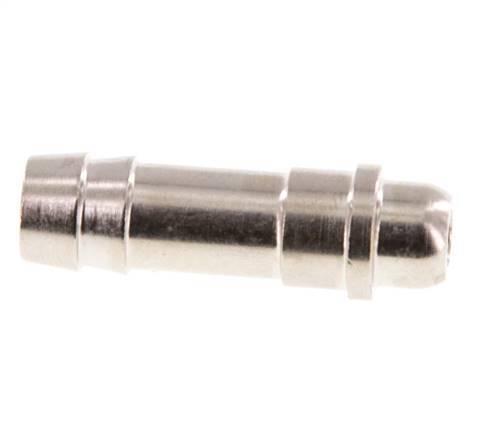 Boquilla de latón niquelado de 9 mm (3/8'') sin tuerca de unión (G1/4'') 15,5mm [5 Piezas]