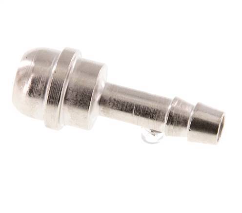 Boquilla de latón niquelado de 6 mm (1/4'') sin tuerca de unión (G3/8'') 14,5mm [5 piezas]