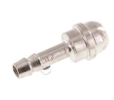 Boquilla de latón niquelado de 6 mm (1/4'') sin tuerca de unión (G3/8'') 14,5mm [5 piezas]