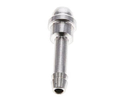Boquilla de acero inoxidable de 4 mm sin tuerca de unión (G1/8'') 12mm