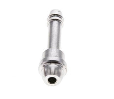 Boquilla de acero inoxidable de 4 mm sin tuerca de unión (G1/8'') 12mm