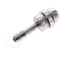 Boquilla de acero inoxidable de 4 mm sin tuerca de unión (G1/4'')