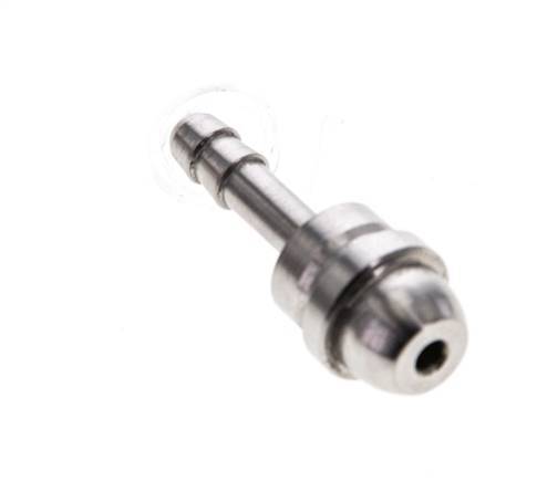 Boquilla de acero inoxidable de 4 mm sin tuerca de unión (G1/4'')