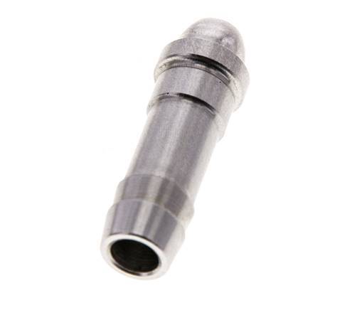 9 mm (3/8'') Stainless Steel Hose Barb without Union Nut (G1/4'')