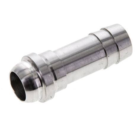 Boquilla de acero inoxidable de 13 mm (1/2'') sin tuerca de unión (G1/2'')