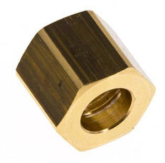 4/6mm (G1/4'') Brass Union Nut L15.5mm [5 Pieces]