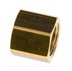 4/6mm (G1/4'') Brass Union Nut L15.5mm [5 Pieces]