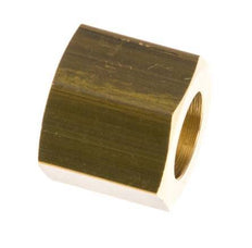 9mm (G1/4'') Tuerca de Unión de Latón L15.5mm [5 Piezas]
