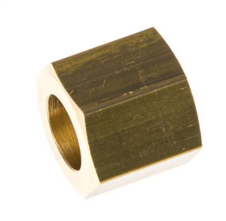 9mm (G1/4'') Tuerca de Unión de Latón L15.5mm [5 Piezas]