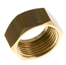19mm (G3/4'') Brass Union Nut L13.5mm [2 Pieces]