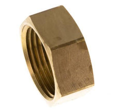 Tuerca de unión de latón de 19mm (G1'') L17mm