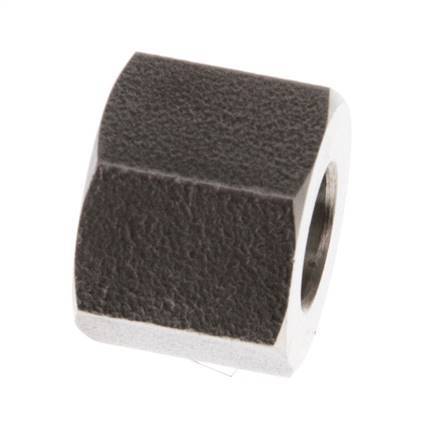 Tuerca de unión de acero inoxidable de 4/6mm (G1/8'') L12mm