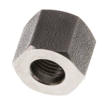 Tuerca de unión de acero inoxidable de 4/6mm (G1/8'') L12mm
