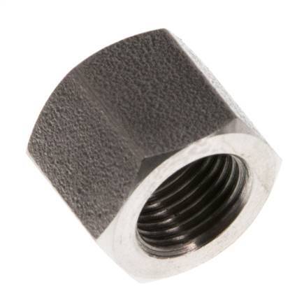 Tuerca de unión de acero inoxidable de 4/6mm (G1/8'') L12mm
