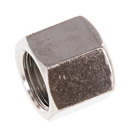Tuerca de unión de acero inoxidable de 4/6/9mm (G1/4'') L14.5mm [2 Piezas]